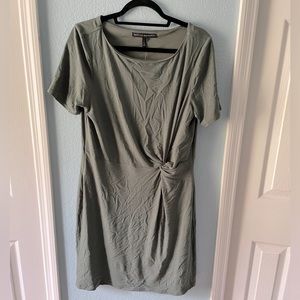 New with tag White House Black Market twisted knot dress size L